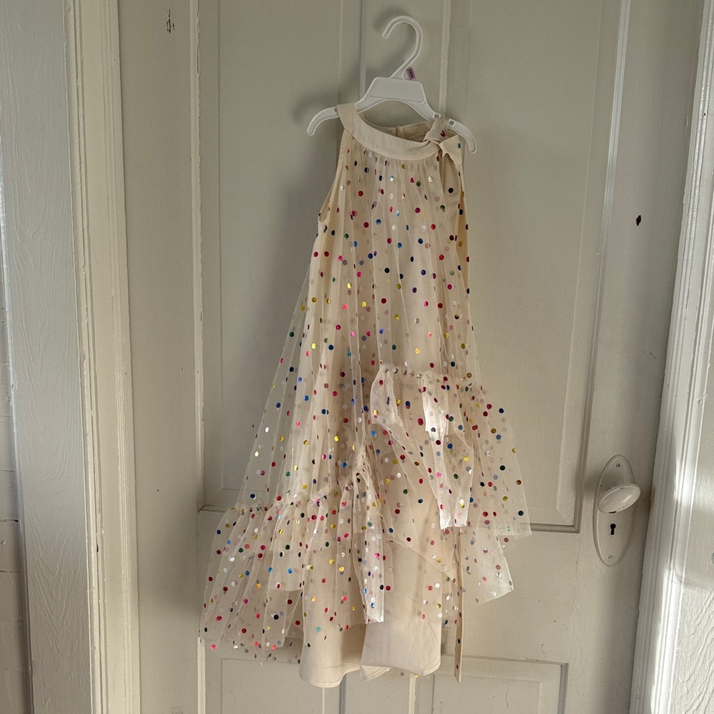 Joyfolie Elide Shell Dress in Cream